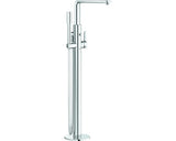 Baterie de cada Grohe Lineare 23792001, pe podea, set de dus, necesita valva, crom