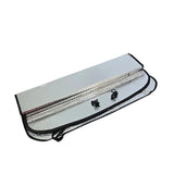 Parasolar Auto Pliabil 60 x 130 cm, Protecție UV și Căldură, Reflectorizant pentru Parbriz, Argintiu