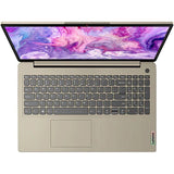 Laptop Lenovo IdeaPad 3 15ITL6 cu procesor Intel® Core™ i3-1115G4 pana la 4.10 GHz, 15.6", Full HD, 4GB, 256GB SSD, Intel UHD Graphics, No OS, Sand