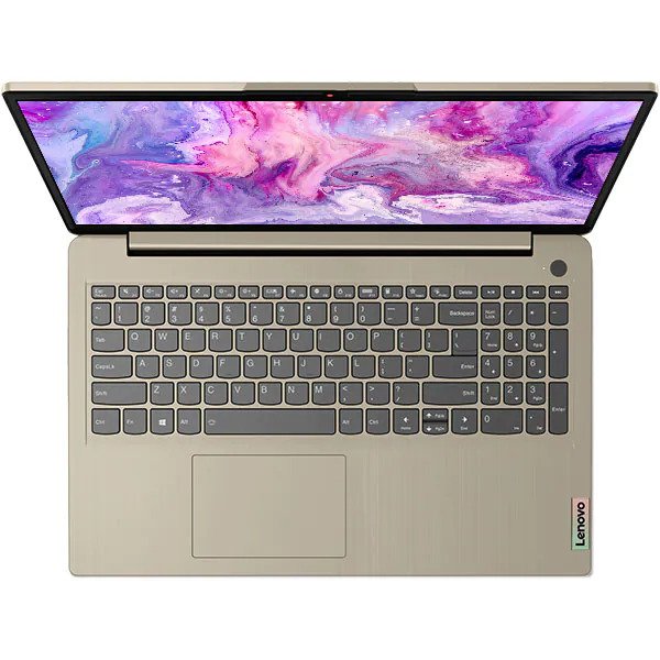 Laptop Lenovo IdeaPad 3 15ITL6 cu procesor Intel® Core™ i3-1115G4 pana la 4.10 GHz, 15.6", Full HD, 4GB, 256GB SSD, Intel UHD Graphics, No OS, Sand