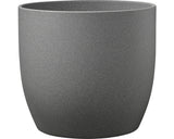 Masca Ghiveci Soendgen Stone Ceramica Ø 16 Cm H 15 Cm Gri Inchis