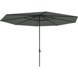 Umbrela Soluna Nancy Ø 400 cm H 275 cm 220 g/mp poliester gri inchis