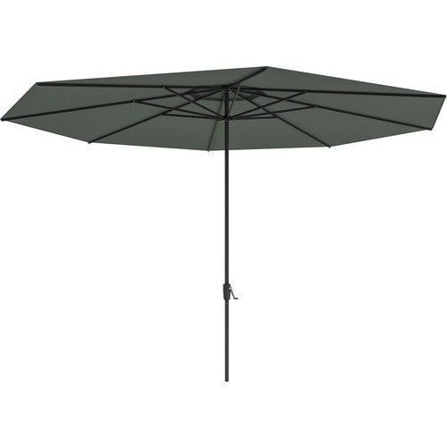 Umbrela Soluna Nancy Ø 400 cm H 275 cm 220 g/mp poliester gri inchis
