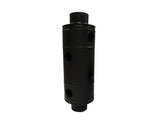Burlan Recuperator Negru Cu Gauri Ø120 Mm
