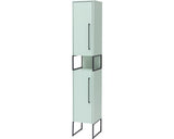 Dulap Baie Inalt Limone H300, 2 Usi, PAL, 183,4x33 cm, Verde Menta