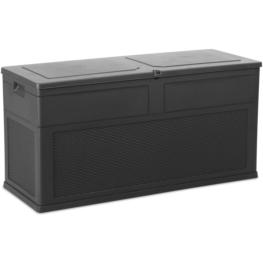 Lada depozitare gradina, Toomax Toscna, 320 litri, antracit, 119x46x60 cm