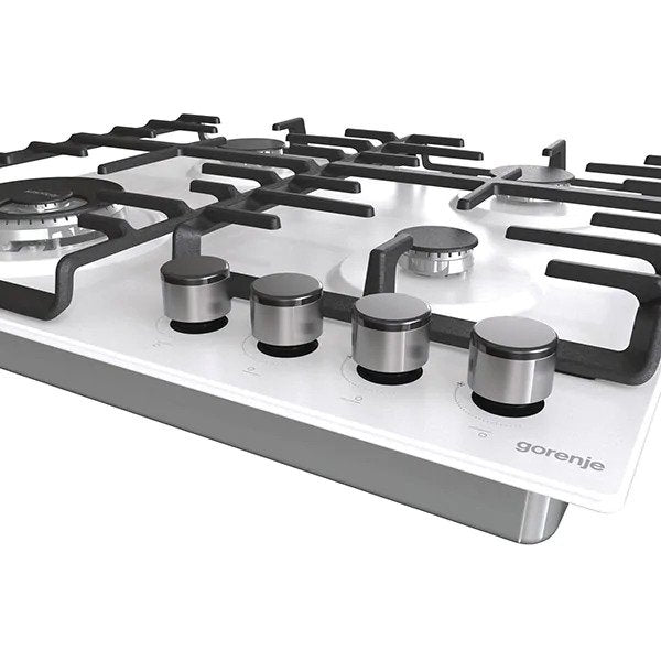 Plita incorporabila GORENJE GW642SYW, Gaz, 4 arzatoare, Alb