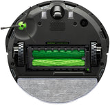 Robot de aspirare cu mop, iRobot Combo i8, i817840, sistem de curatare Aeroforce in 4 etape, recipient lavabil, navigare iAdapt, 10 harti in aplicatia iRobot Home, Dirt Detect, Keep out zone, negru