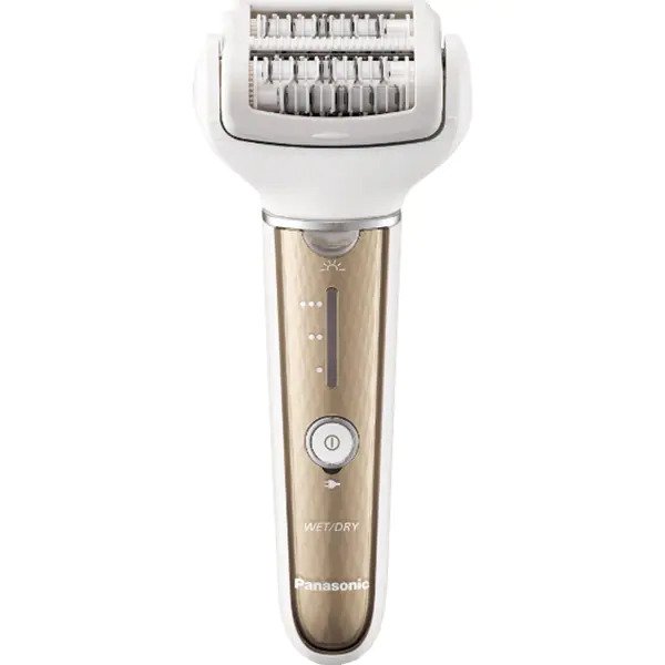Epilator PANASONIC ES-EL7B-N503, 60 pensete, 8 accesorii, Acumulator, Auriu