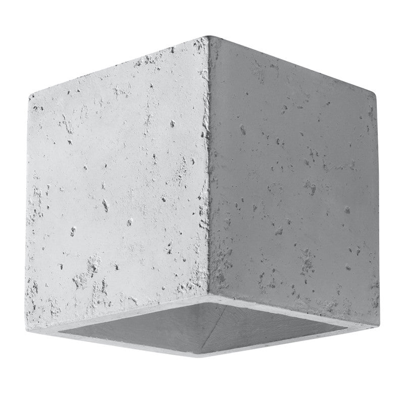 Aplica QUAD Sollux, GU10, LED, BETON, Boho design, Gri
