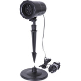 Proiector led, fulgi de zapada, exterior