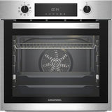 Cuptor incorporabil GRUNDIG GEBM11300XP, Electric, Autocuratare pirolitica, 72 l, Inox