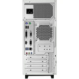 Sistem Desktop PC ASUS S340MF-I59400004D, Intel Core i5-9400 pana la 4.1GHz, 8GB, SSD 256GB, Intel UHD Graphics 630, Free DOS, Alb