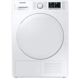Uscator de rufe Samsung DV90TA020DE/LE, Pompa de caldura, 9 kg, Clasa A++, Afisaj LED, Quick Dry, Wrinkle Prevent, Alb