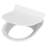 Capac WC Romstal Taisa 80CR0237, soft-close, duroplast, oval, 43x36.1 cm, Alb