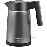 Fierbator apa Bosch DesignLine TWK5P475, 1.7l, 2400W, Gri/ negru