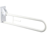 Maner ajutor pliant cu suport hartie igienica 76 cm crom