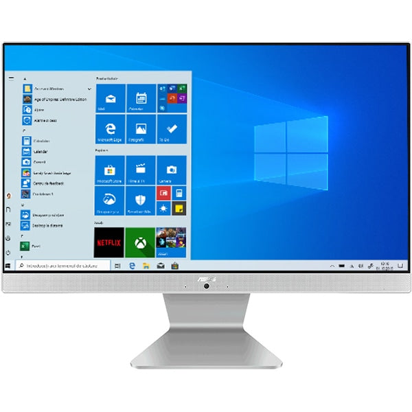 Sistem PC All in One ASUS M241DAK-WA018T, AMD Ryzen 5-3500U pana la 3.7GHz, 23.8" Full HD, 8GB, SSD 512GB, AMD Radeon Vega 8 Graphics, Windows 10 Home, Argintiu
