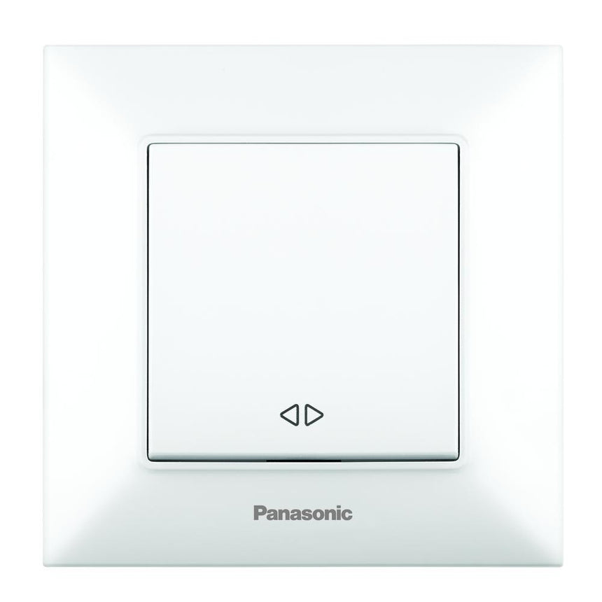 Intrerupator cruce arkedia slim alb panasonic