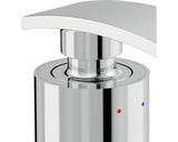 Baterie lavoar monocomanda AVITAL Combo cartus ceramic 25 mm scurgere cascada crom
