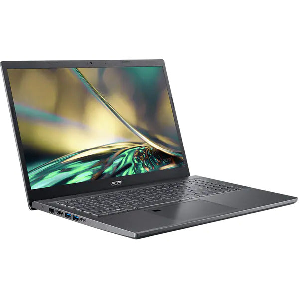 Laptop ACER Aspire 5 A515-47-R16G, AMD Ryzen 5 5625U pana la 4.3GHz, 15.6" Full HD, 8GB, SSD 512GB, AMD Radeon Graphics, Windows 11 Home, Gri