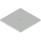 Capac din otel zincat, VODALAND, pentru camin de scurgere Base, patrat, A15, 550x550