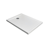 Cadita de Dus Dreptunghiulara Radaway Doros 80x140x5,5 cm Acril Alb SDRF1480-01