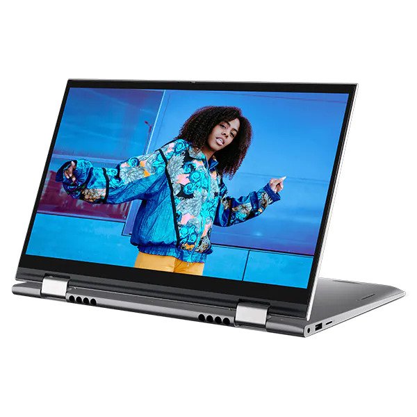 Laptop 2 in 1 DELL Inspiron 5410, Intel Core i3-1155G4, 14" Full HD Touch, 8GB, SSD 256GB, Intel UHD Graphics, Windows 10 Home S, Argintiu