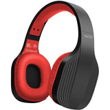Casti PROMATE Terra, Bluetooth, On-ear, Microfon, Negru-Rosu