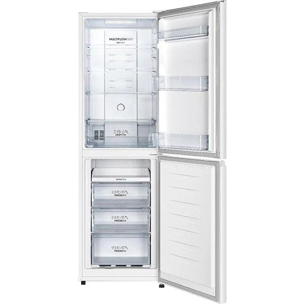 Combina frigorifica GORENJE NRK418ECW4, No Frost Plus, 256 l, H 182.4 cm, Clasa E, Alb