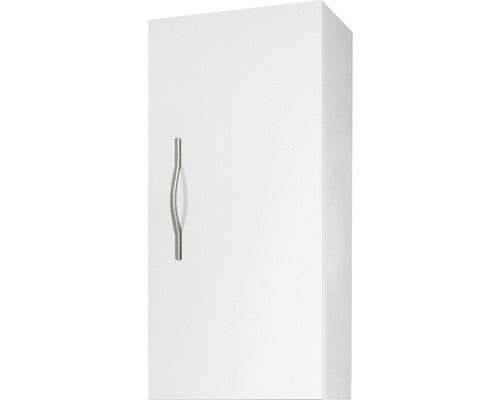 Dulap baie suspendat Simona, 1 usa, MDF, 31x71 cm, alb