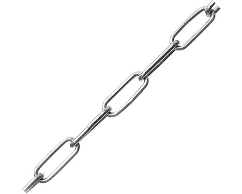 Lant Sudat Cu Zale Lungi Pösamo Ø8 Mm, 10m, Otel Galvanizat Zincat