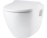 Set WC suspendat FORM & STYLENevis alb, include capac WC