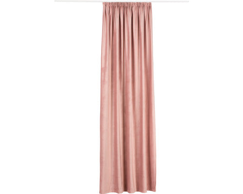 Draperie Cu Resansa Canyon Uni Roz Pal 140x245 Cm