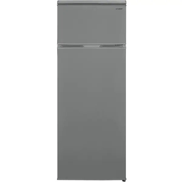 Frigider cu doua usi SHARP SJ-T1227M5S-EU, 227 l, H 144 cm, Clasa A+, Argintiu