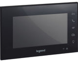 Monitor Color 7” Lcd Pentru Videointerfon Legrand Easykit, Negru