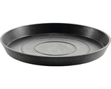 Farfurie Rotunda Ecopots Plastic Ø 21 Cm H 2, 5 Cm Gri Inchis