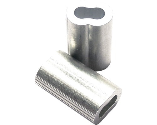 Cleme Presare Cablu Metalic Pösamo Ø1, 5x16 Mm, Aluminiu, 4 Bucati