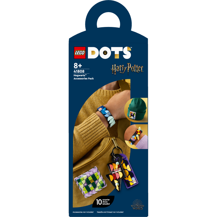 LEGO® DOTS - Pachet de accesorii Hogwarts™ 41808, 234 piese