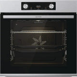 Cuptor Incorporabil GORENJE BO6737E02X, Electric, Autocuratare Hidrolitica, 77 l, Clasa A, Inox-Negru