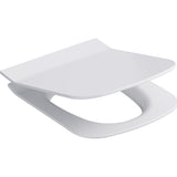 Capac WC Cersanit Metropolitan, duroplatst, antibacterian, inchidere lenta, demontare rapida