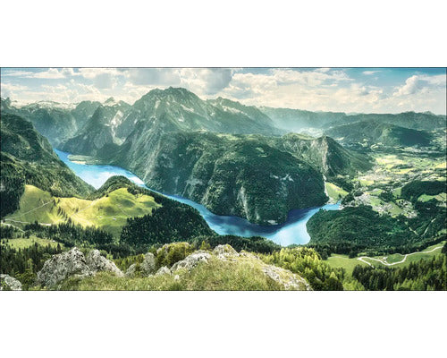 Tablou Canvas Mountain Landscape I 50x100 Cm