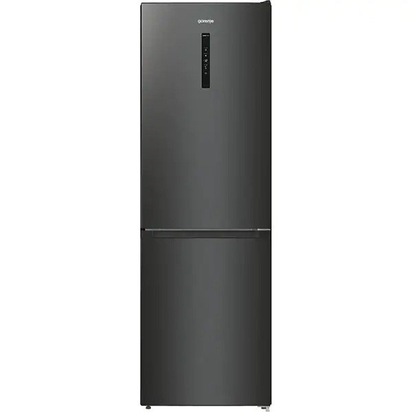 Combina frigorifica Gorenje NRK619EABXL4, 300 l, 185 cm, No-Frost, clasa energetica E, Negru