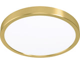 Plafoniera Fueva Ø28, 5 Cm, Auriu