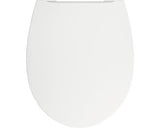 Capac Wc Reika Anjo, Inchidere Lenta, Balamale Inox, Alb