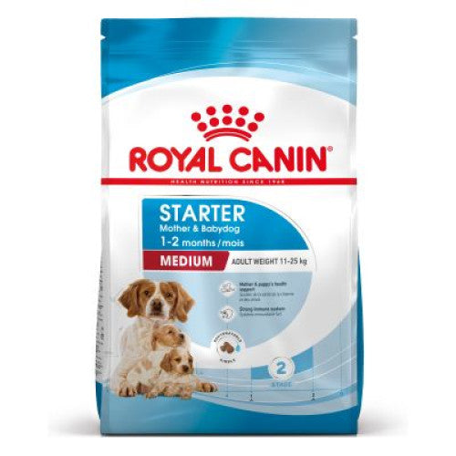 Hrana uscata pentru caini, Royal Canin, Medium Starter Mother & BabyDog, 15kg