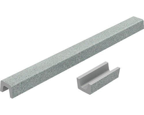Prag cabina dus drept din granixit 90 cm Platina