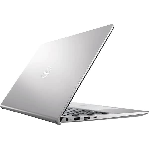 Laptop DELL Inspiron 15 3520, Intel Core i7-1255U pana la 4.7GHz, 15.6" Full HD, 16GB, SSD 512GB, Intel Iris Xe Graphics, Windows 11 Home, Argintiu