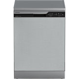 Masina de Spalat Vase Independenta GRUNDIG GNFP4630XBW, HomeWhiz, 16 Seturi, 11 Programe, 60 cm, Clasa C, Inox