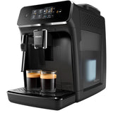 Espressor automat Philips seria 2200 EP2225/10, 1500W, rezervor apa 1.8l , presiune 15 bari, 3 nivele de intensitate a aromei, filtru AquaClean, optiune cafea macinata, negru mat